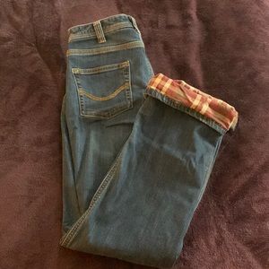 Carhartt flannel-lined jeans